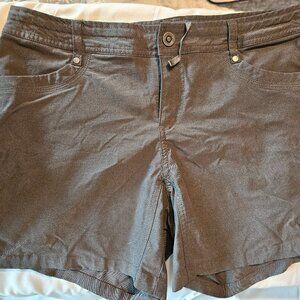 Kuhl Trekr Charcoal Gray Quick Dry Performance Shorts